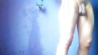 Asian boy masturbating