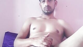 Asian boy masturbating