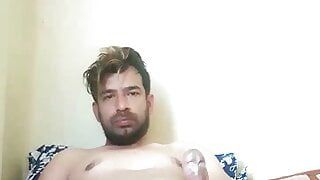 asian boy masturbating hard