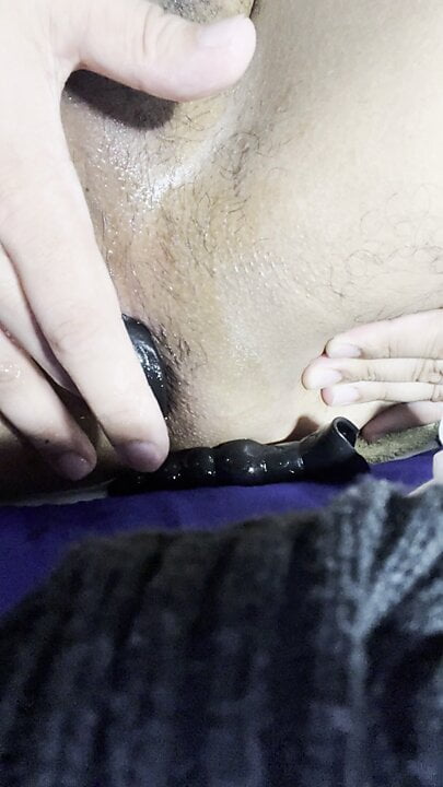 Asian boy (me) training my tight ass for grandpas