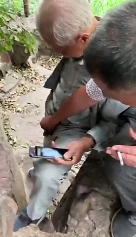 asian daddy handjob cuing public