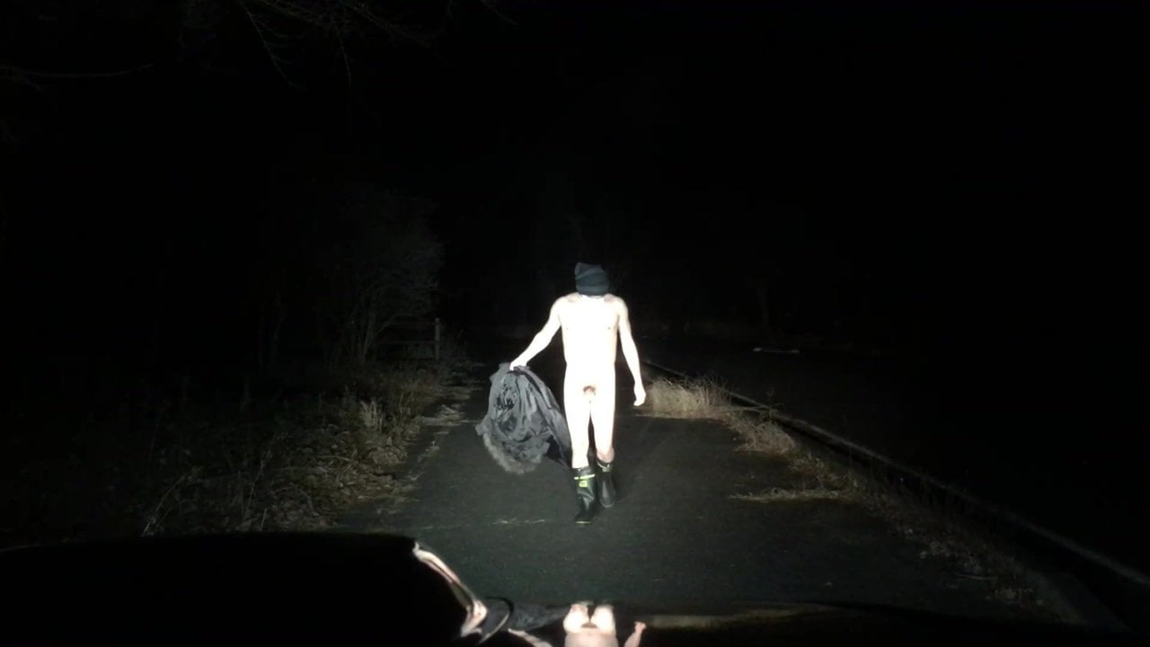 Asian night public walk