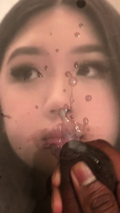 Cute Asian girl cumtribute
