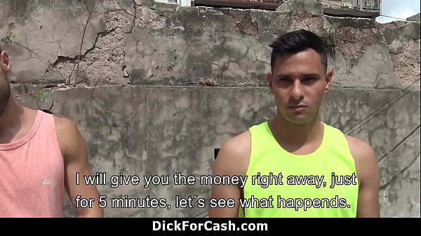 Cute Latin Hunk Sucks Cock for Handful of Cash – Dickforcash