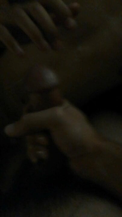 Hung Asian slow jerked to cum