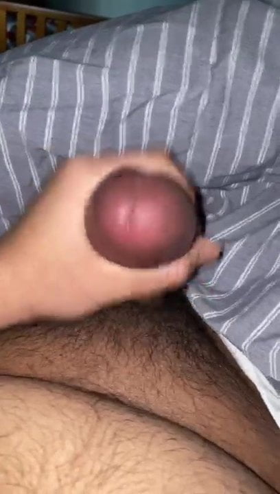 Me wanking my Indian paki Asian cock for you peeps part 2