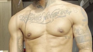 Giant soft cock on underwear. Suck it