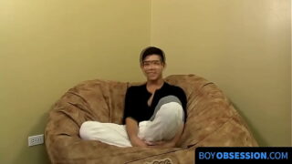 BoyObsession.com – Jamie Sanders’ brunette twink bottom loves a big toy for anal fun