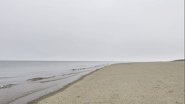 Jerking Off at the Beach