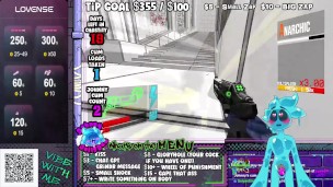 Slime Goes wild playing Ultrakill Buttplug Mod