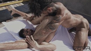 Andy Rodrigues fucking Markin Wolf in a Rio rooftop