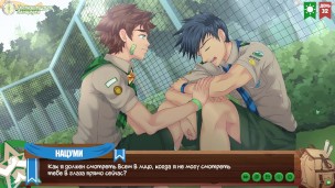 Игра: Лагерь Друзей, эпизод 58 – Серьёзный разговор с Нацуми (русская озвучка)