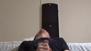 Hot Guy Takes Off His Pants & Cums