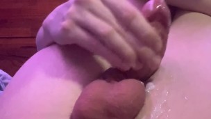 Redhead Teen Cums Hard With Vibrator Huge Load