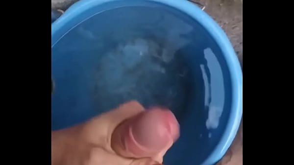 Cumshot underwater
