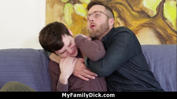 Stepfather and Stepson End up In a Friendly and Steamy Wrestling Session – Myfamilydick