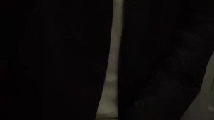 young twink jerking off big dick in the toilet