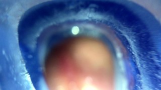 Flashlight fuck / inside view