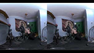 Rubbing the Bench, Naked Training and Failing Edge Masturbation  180VR 8K teaser – Full on OF and FH