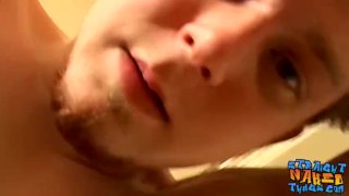 Thug straight amateur Billy da strokes his dick alone