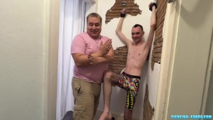 TicklishChubs: Dom Matt loves his hands roaming around Spiritmonkeys slim body