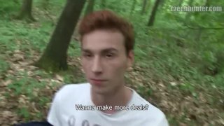 CZECH HUNTER 361 –  Ginger Stud Takes A Break From Swimming To Get His Ass Drilled