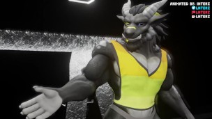 Lab Hyper Muscle Growth Animation