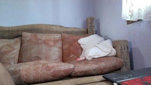 Another angle with daddy cuming.