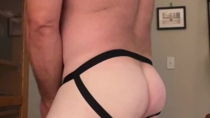 Daddy Bear shows off new jock