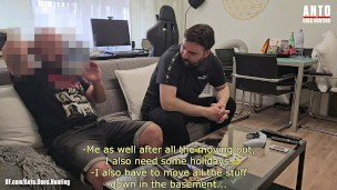 Straight Guy “Steven” Who came to check my apartment, comes back and let's me lick his ass!