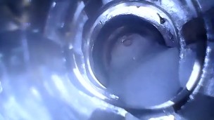 Cumming inside my fleshlight (internal view)