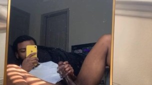 Edge With Me: Big Dick Fucks Fleshlight in the Mirror (Only Cum If I Cum Challenge)