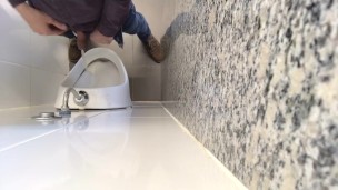 PUBLIC BATHROOM IN HIGHWAY STATION