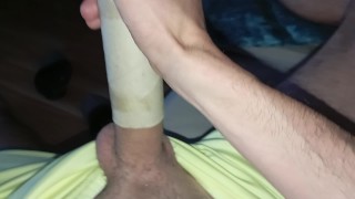 The Guy So Horny With His Big Cock Continues Fucking And Cums Inside The Hole Close Up.Part2